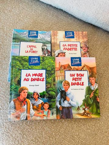 Lot de 4 livres jeunesse classiques – Livre Club Jeunesse beschikbaar voor biedingen