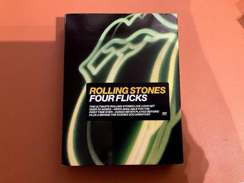 Rolling Stones Dvd set Four Flicks, Cd's en Dvd's, Dvd's | Muziek en Concerten, Zo goed als nieuw, Muziek en Concerten, Boxset