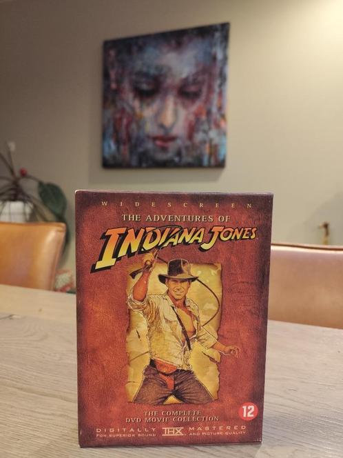 Indiana Jones Trilogie, Cd's en Dvd's, Dvd's | Avontuur, Zo goed als nieuw, Boxset, Vanaf 12 jaar, Ophalen of Verzenden