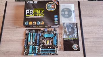 Asus P8P67 PRO (REV 3.1) socket 1155 atx + io/shield Boxed t beschikbaar voor biedingen
