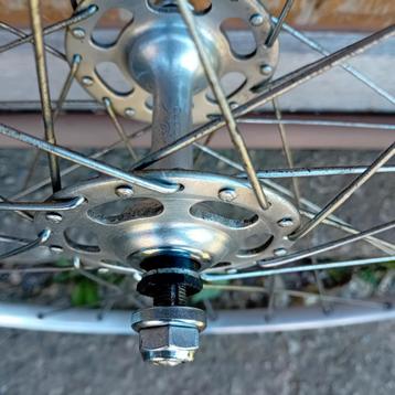 Roue avant piste années 70's/80's  campagnolo record pro. beschikbaar voor biedingen