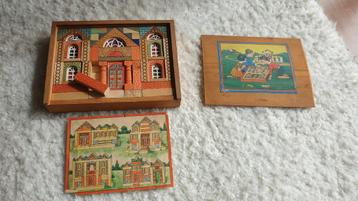 Boîte à jouets vintage antique