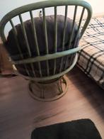 Rotan draaistoel, Ophalen, Gebruikt, Riet of Rotan