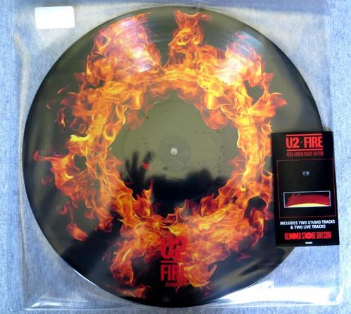 U2 Fire - 40th Anniversary Edition Limited Picture disc, Cd's en Dvd's, Vinyl | Rock, Nieuw in verpakking, Rock-'n-Roll, 12 inch