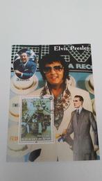 Een postzegelblok over Elvis Presley, Postzegels en Munten, Ophalen