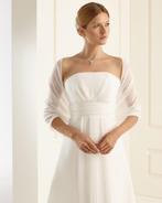 stola ivoor - stola chiffon, Kleding | Dames, Mutsen, Sjaals en Handschoenen, Ophalen of Verzenden, Nieuw, Sjaal