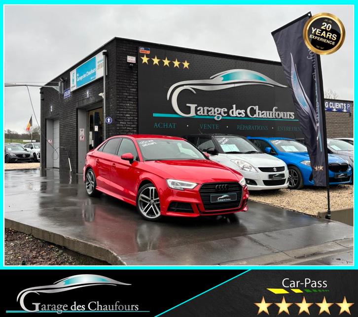 Audi A3 Limousine 1.5 TFSI -! S-lijn! - S-tronic - EU6c, Auto's, Audi, Bedrijf, Te koop, A3, ABS, Achteruitrijcamera, Adaptive Cruise Control