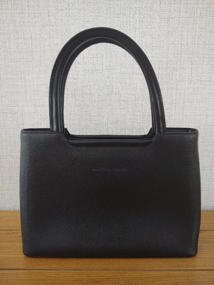 Zwarte handtas, Handtassen en Accessoires, Tassen | Damestassen, Zo goed als nieuw, Handtas, Zwart, Ophalen