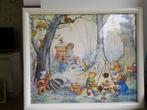 2 kaders met prachtige, sprookjesachtige tekeningen, Antiek en Kunst, Curiosa en Brocante, Ophalen