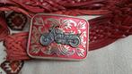Amerikaanse buckle met leren riem, Kleding | Dames, Riemen en Ceinturen, Ophalen, Zo goed als nieuw