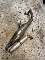 Leovince Handmade krul uitlaat Yamaha aerox Minarelli Hori, Fietsen en Brommers, Ophalen, Zo goed als nieuw, Uitlaat, Yamaha