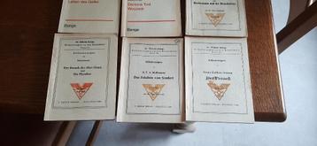 Livres littérature allemande pour futurs germanistes beschikbaar voor biedingen