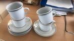 4 tassen en ondertassen voor 1e, Antiek en Kunst, Ophalen of Verzenden
