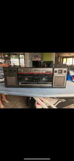 Boombox radio cassette, Audio, Tv en Foto, Radio's, Ophalen, Gebruikt, Radio