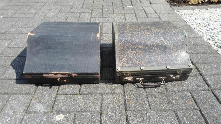 2 antieke accordeon koffers, Muziek en Instrumenten, Accordeons, Gebruikt, Overige merken, Ophalen