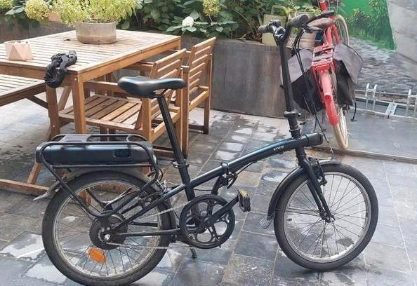 Btwin E-Fold 100 elektrische vouwfiets - uitstekende staat, Fietsen en Brommers, Elektrische fietsen, Zo goed als nieuw, Overige merken
