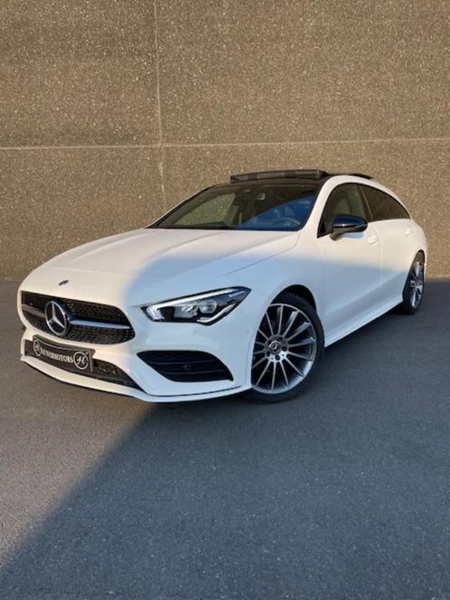 Mercedes CLA 200 AMG // 2021 // Panodak //Trekhaak, Auto's, Mercedes-Benz, Bedrijf, Te koop, CLA, ABS, Adaptieve lichten, Adaptive Cruise Control