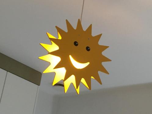 Lamp - Kinderkamer, Huis en Inrichting, Lampen | Hanglampen, Gebruikt, Minder dan 50 cm, Hout, Ophalen