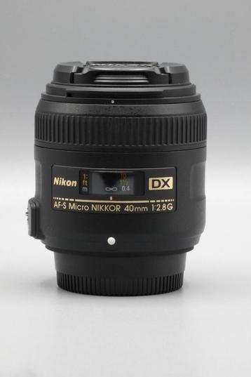 Nikon AF-S DX Micro NIKKOR 40mm f/2.8G - Topkwaliteit beschikbaar voor biedingen