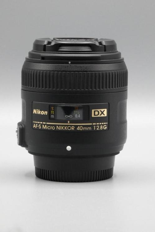 Nikon AF-S DX Micro NIKKOR 40mm f/2.8G - Top quality, TV, Hi-fi & Vidéo, Photo | Lentilles & Objectifs, Comme neuf, Objectif macro