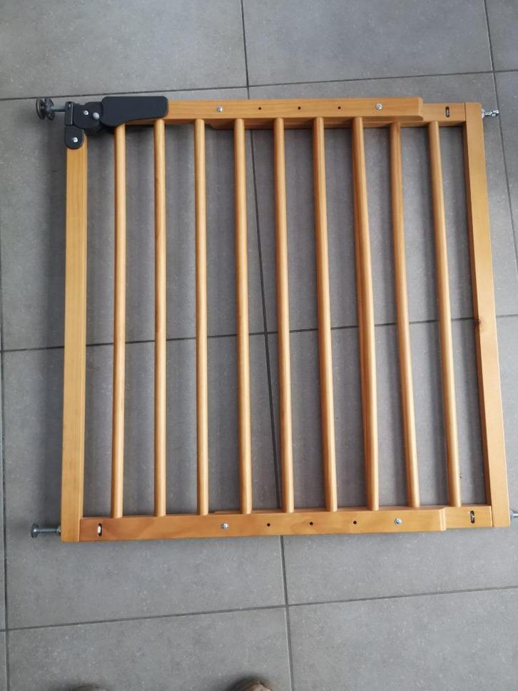 Trap- & deurhekje Childhome Maximo hout, Kinderen en Baby's, Traphekjes, Zo goed als nieuw, Schroefhekje, Hout, 100 tot 115 cm