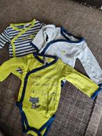 3 bodies lange mouwen, Kinderen en Baby's, Babykleding | Maat 56, Ophalen of Verzenden, Orchestra, Jongetje, Zo goed als nieuw