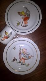 vintage Bavaria 1 mug + 2 assiettes, Enlèvement ou Envoi, Neuf, Assiettes(s)