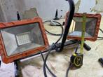 Lampe de chantier LED a réparer / Clignote /off / Gratuit, Autres types, Enlèvement, Utilisé