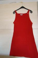zomerkleedje in rood tricot = jurk HQ maat S (36), Comme neuf, HQ, Taille 36 (S), Rouge