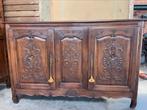 Antieke  eiken dressoir XV afm. 1,80 m met 2 deuren, Ophalen