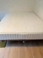 Tweepersoonsbed met pocketveren matras 160 x 200, Huis en Inrichting, Ophalen, Gebruikt, Tweepersoons, Bedbodem