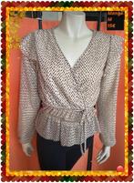 Blouse peplum M.  Mango, Taille 38/40 (M), Mango, Enlèvement ou Envoi, Beige
