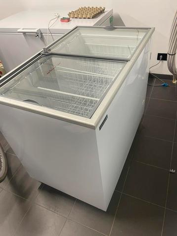 Diepvriezer met glazen deksel beschikbaar voor biedingen