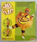 Halloween pompoen kostuum opblaasbaar Ideal Air Fun 7–14 jr, Kleding | Dames, Carnavalskleding en Feestkleding, Verzenden, Zo goed als nieuw