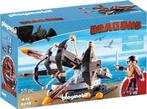 Playmobil 9249 Dragons Eret met viervoudige ballista, Enlèvement ou Envoi, Comme neuf, Ensemble complet