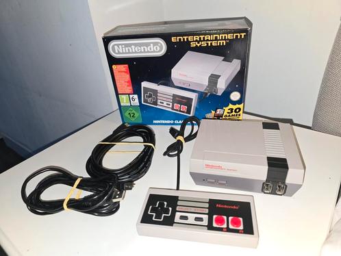 [NES MINI] Nintendo Classic Mini met 708 spelletjes, Games en Spelcomputers, Spelcomputers | Nintendo NES, Zo goed als nieuw, Ophalen of Verzenden