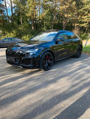 Audi RS Q8 TFSI quattro tiptronic, Zwart, 5 zetels, Particulier, USB