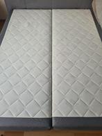 Lit boxspring 160x200 cm – prêt à transporter, Maison & Meubles, Chambre à coucher | Lits boxsprings, Gris, Queen size, Enlèvement