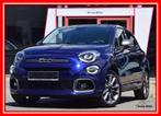 Fiat 500X Hybrid 1/2 LEDER - NAVI - FULL LED - CAMERA, Auto's, Fiat, Gebruikt, 4 cilinders, Blauw, 500X