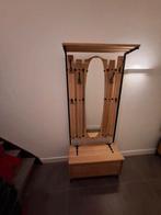 Houten kapstok met kast en spiegel, Enlèvement, Utilisé