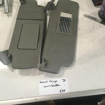 Renault Twingo 1999 Zonnekleppen set  beschikbaar voor biedingen
