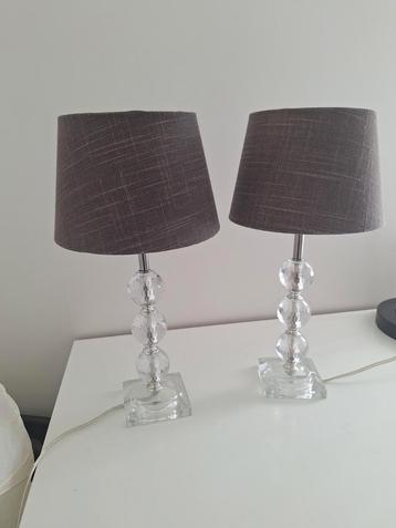 2x lampes de chevet  beschikbaar voor biedingen