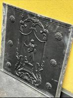 Gietijzeren haardplaat - DECOVSANCE, Huis en Inrichting, Haarden, Ophalen, Zo goed als nieuw