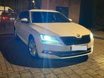 Skoda Superb 2.0CR DSG Moon White Metalic, Autos, Skoda, Cuir, Achat, Euro 6, Noir