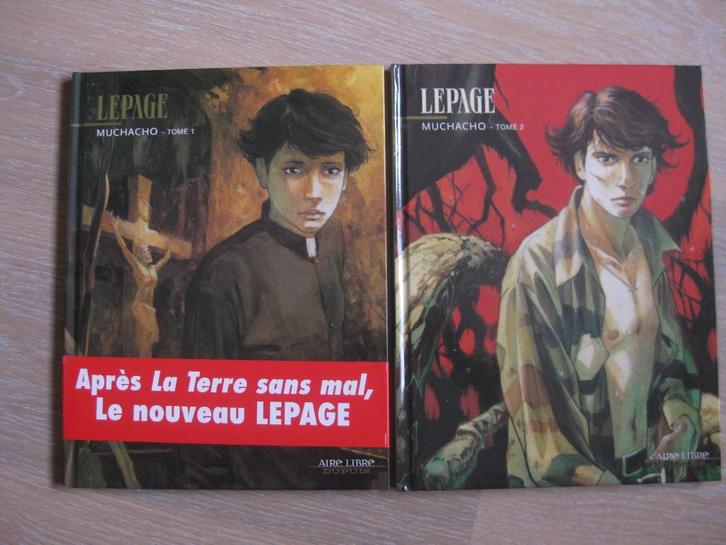 Muchacho T1 + T2 les 2 en Ed.O de Lepage, Boeken, Stripverhalen, Nieuw, Complete serie of reeks, Ophalen of Verzenden