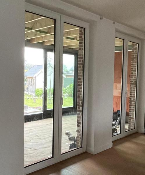 ramen en deur, Doe-het-zelf en Bouw, Glas en Ramen, Gebruikt, Gevelraam of Ruit, Dubbelglas, Ophalen