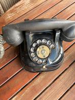 Oude telefoon met draaischijf, Telecommunicatie, Vaste telefoons | Niet Draadloos, Ophalen, Bakeliet
