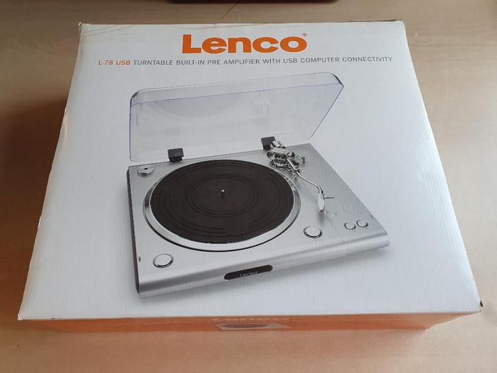 Platenspeler Lenco L-78 USB, Audio, Tv en Foto, Platenspelers, Platenspeler, Ophalen of Verzenden
