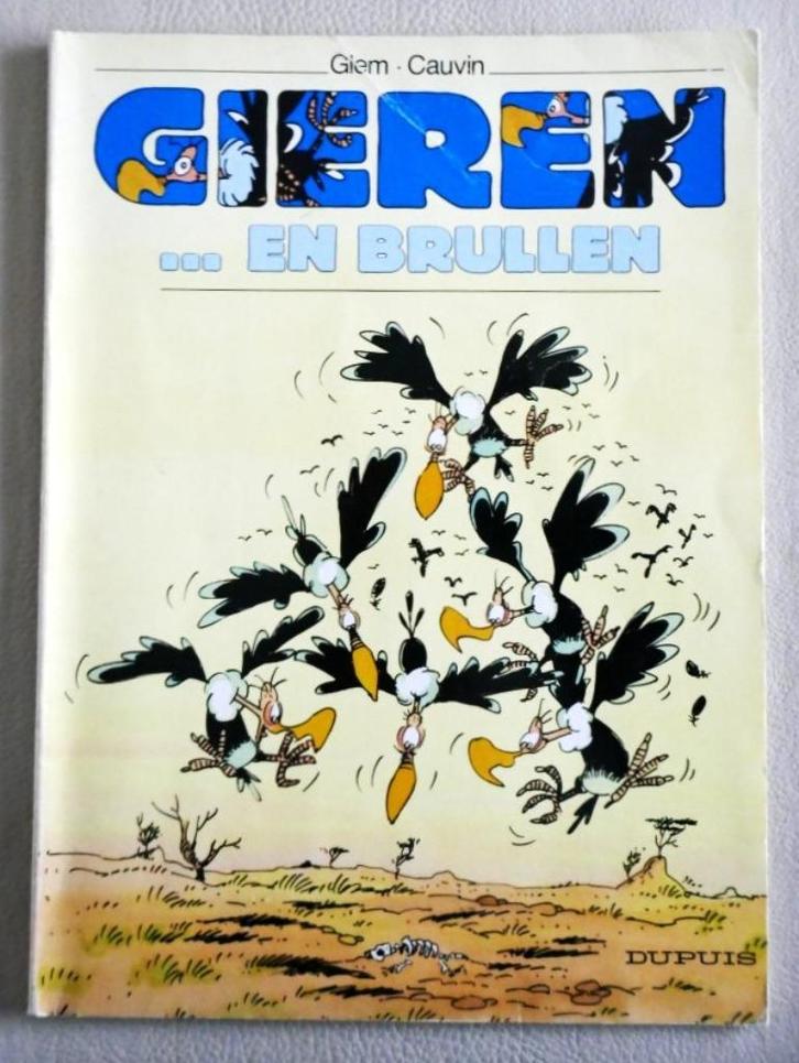 GIEREN, volledige reeks, 5 strips, goede staat, Boeken, Stripverhalen, Ophalen of Verzenden