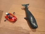 Playmobil 4489: potvis met rubberboot, Kinderen en Baby's, Speelgoed | Playmobil, Ophalen of Verzenden, Zo goed als nieuw, Complete set